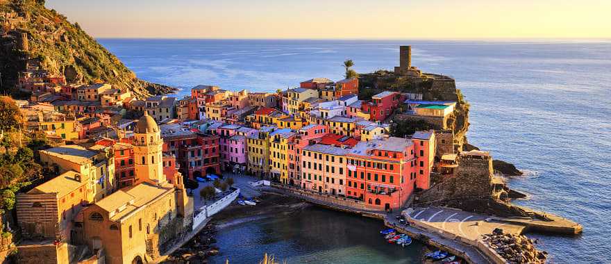 Vernazza in the Cinque Terre, Italy