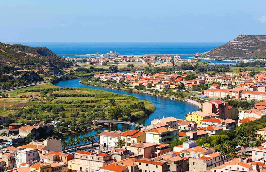 Bosa River, Sardinia. Bosa River, Sardinia.
