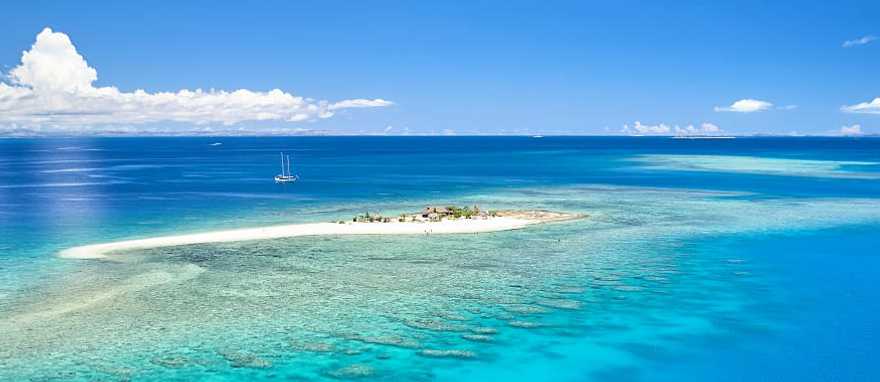 Beautiful tropical island Viti Levu, Fiji