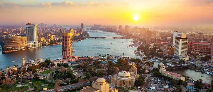 Cityscape of Cairo in Egypt