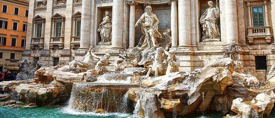 Fontana di Trevi in Rome, Italy