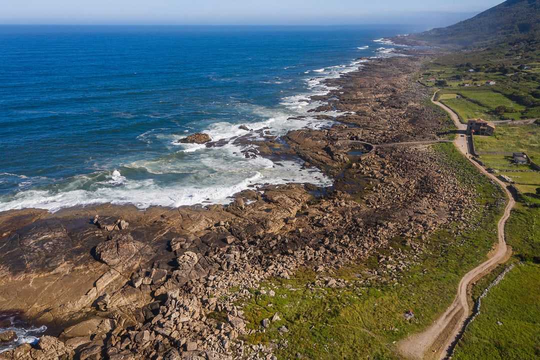 A segment of the Coastal Camino, Portugal.