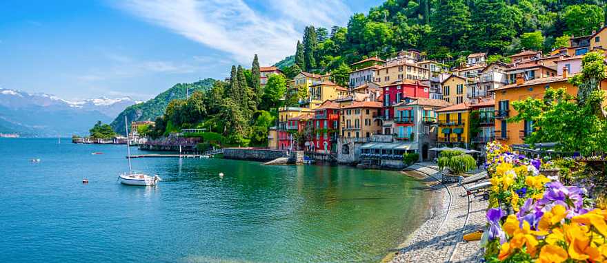 Town of Menaggio on Lake Como, Italy Town of Menaggio on Lake Como, Italy