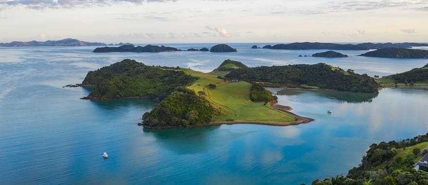 Paroa Bay in New Zealand.