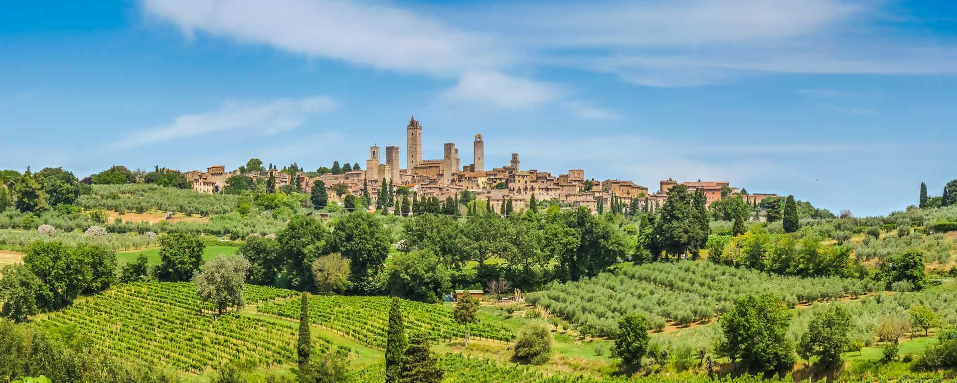 San Gimignano in Tuscany, Italy