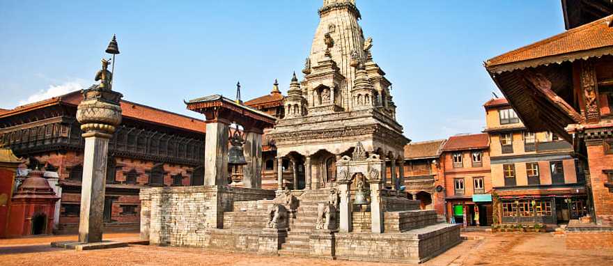Durbar temples in Bhaktapur, Nepal