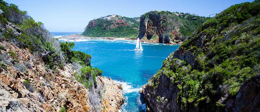 Landscape in Knysna Western Cape province, South Africa.