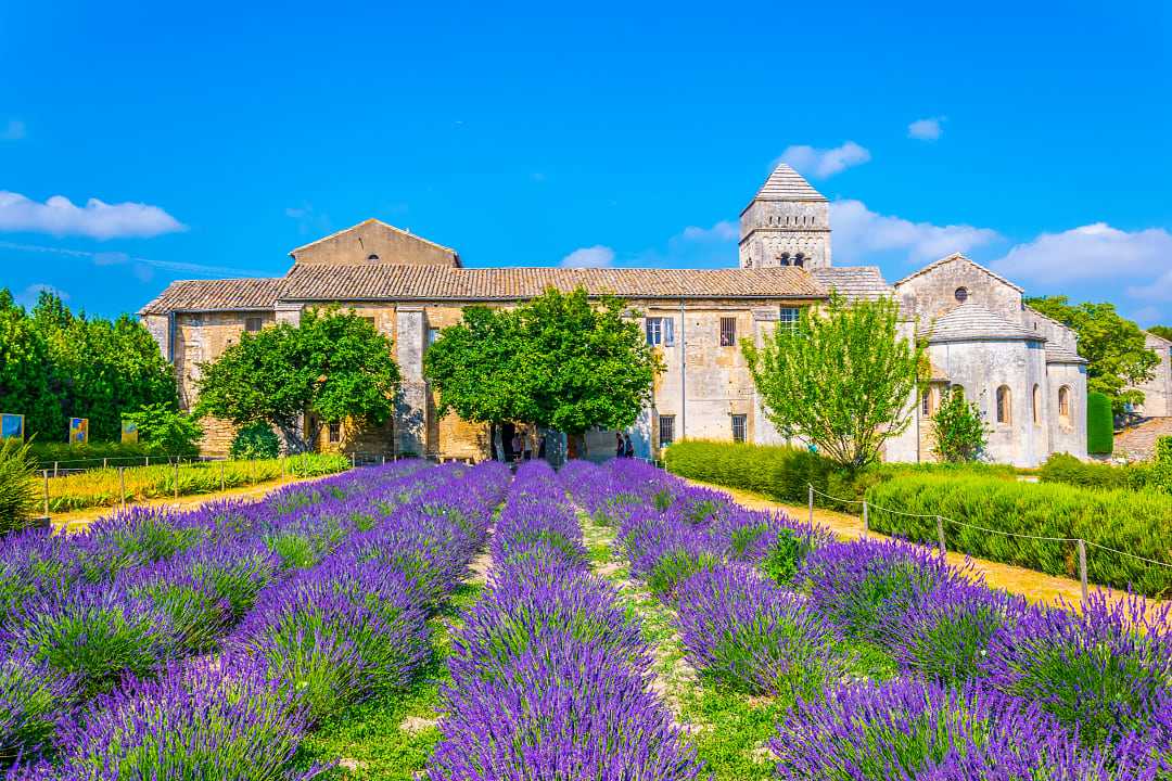 Monastery of Saint Paul de Mausole in Saint-Rémy-de-Provence, France