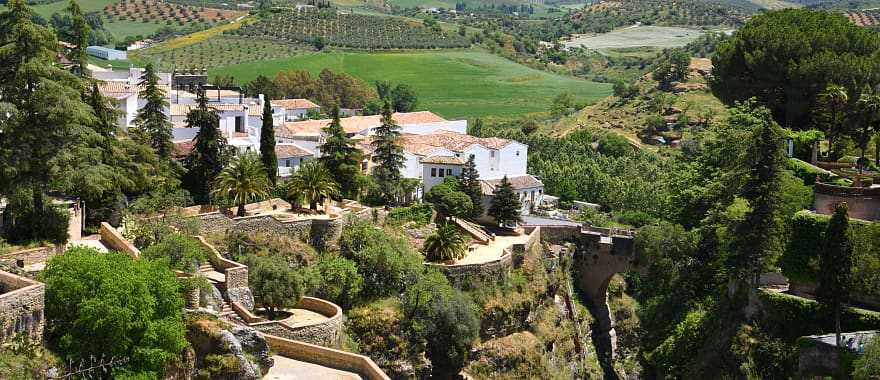 Ronda in Spain is a city hovering over an abyss, one of the most beautiful places in the country.