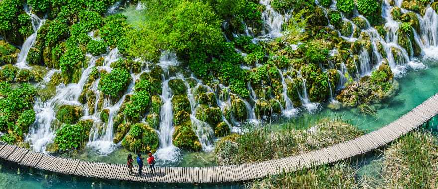 Plitvice Lakes National Park in Croatia