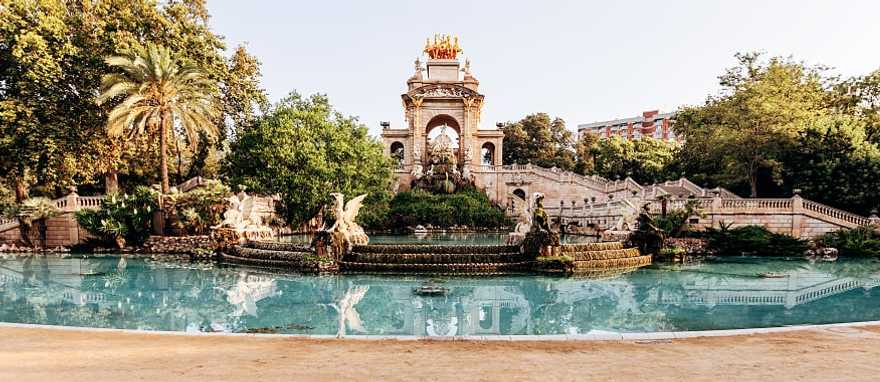 The Cascade Monumental in Barcelona, Spain. 