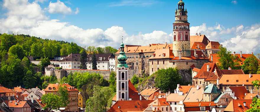 Cesky Krumlov, a UNESCO Heritage site, near Prague.