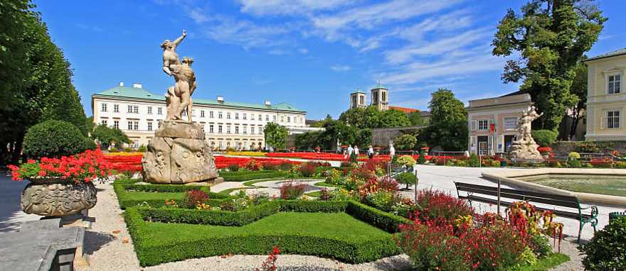 Mirabell Palace garden, Salzburg, Austria