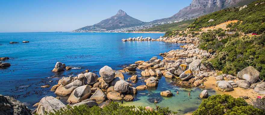 Bay in Cape Town, South Africa Bay in Cape Town, South Africa