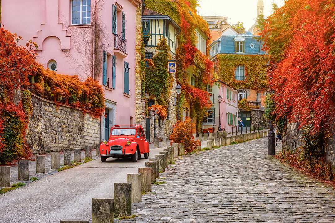 Montmartre in Paris, France