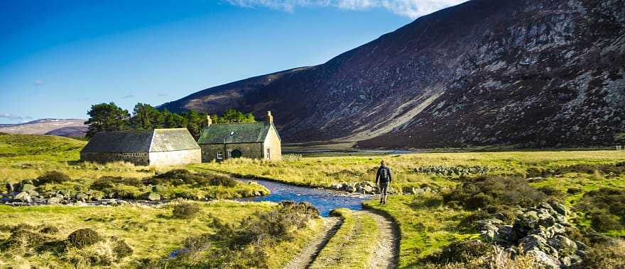 Cairngorms National Park in Scotland