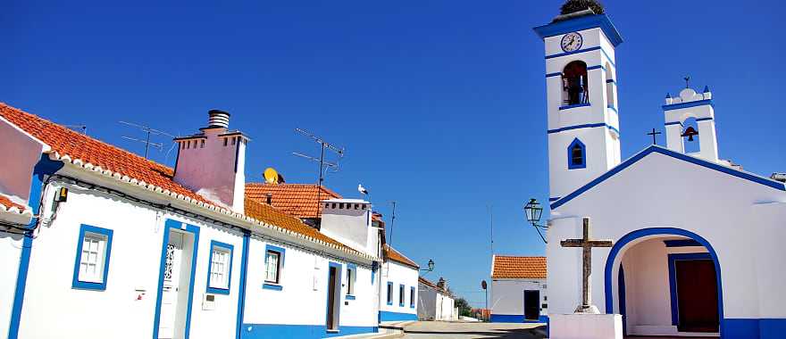 Santa Susana village in the Alentejo region in Portugal