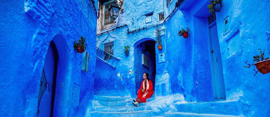 Chefchaouen, blue city in Morocco Chefchaouen, blue city in Morocco