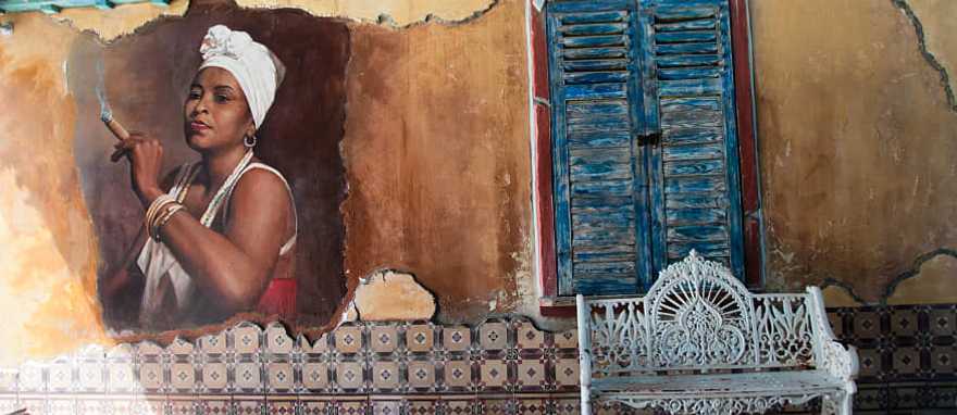 Mural in Havana, Cuba