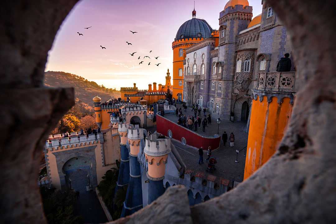 Pena Palace, Sintra, Portugal.