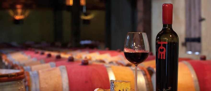 Wine tasting at Church Road Vineyard in Hawke's Bay, New Zealand.  Photo © Tourism New Zealand / Chris McLennan.