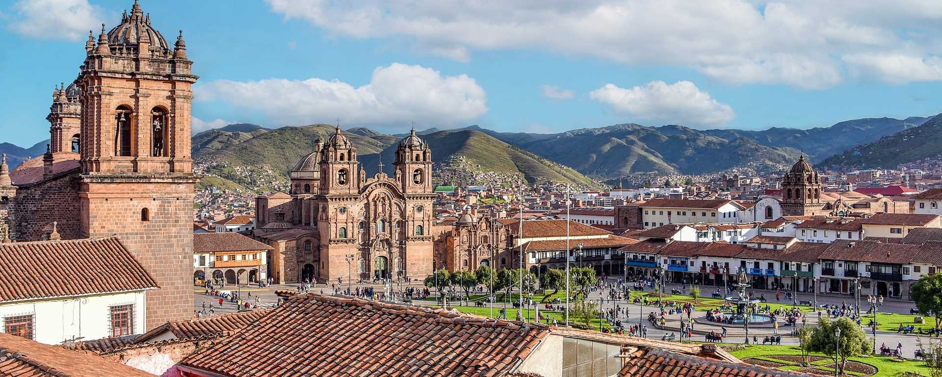 Plaza de Armas in Cusco, Peru