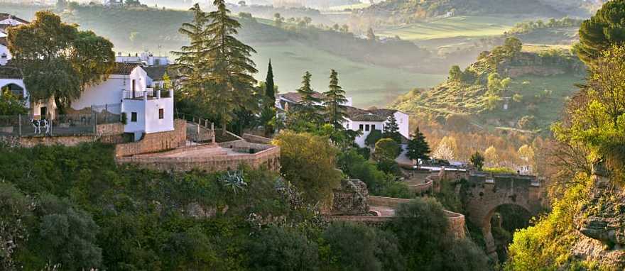 Tajo Gorge in Ronda, Spain 