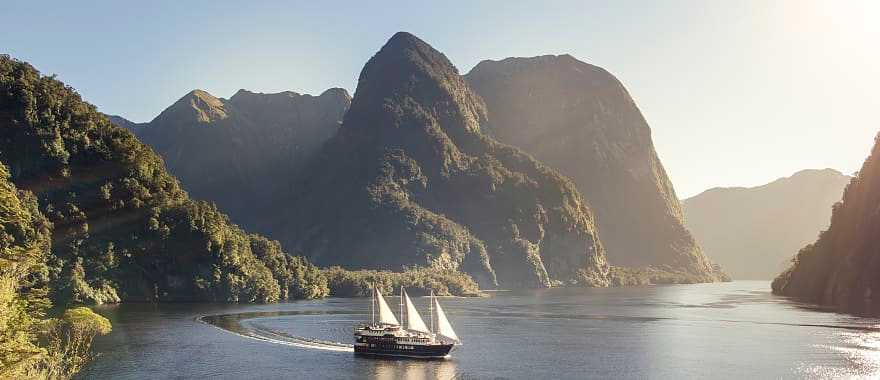 Doubtful Sound in Fiordland.  Photo courtesy of Miles Holden / Tourism New Zealand