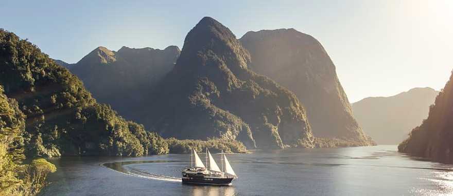Doubtful Sound in Fiordland. Photo courtesy of Miles Holden / Tourism New Zealand Doubtful Sound in Fiordland. Photo courtesy of Miles Holden / Tourism New Zealand