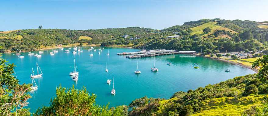 Bay on Waiheke Island, New Zealand