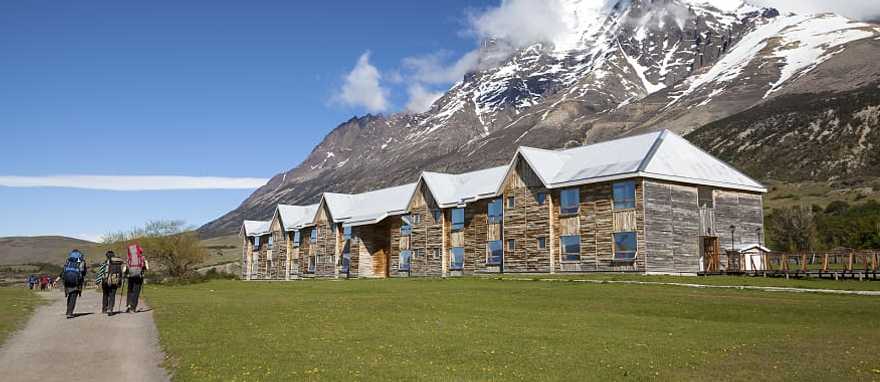 Mountain Huts, Torres del Paine National Park, Chile Mountain Huts, Torres del Paine National Park, Chile