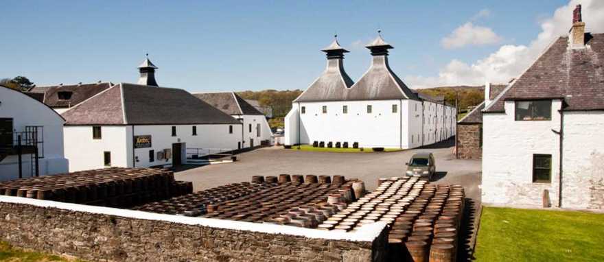 Islay Ardbeg distillery in Scotland Islay Ardbeg distillery in Scotland