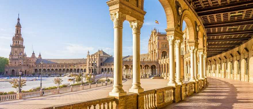 Plaza de Espana in Seville