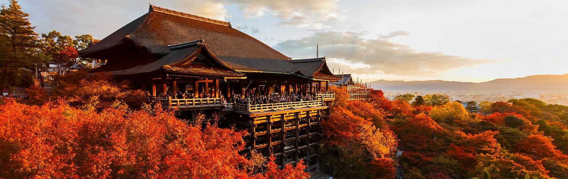 Kiyomizu-dera Temple in Kyoto, Japan