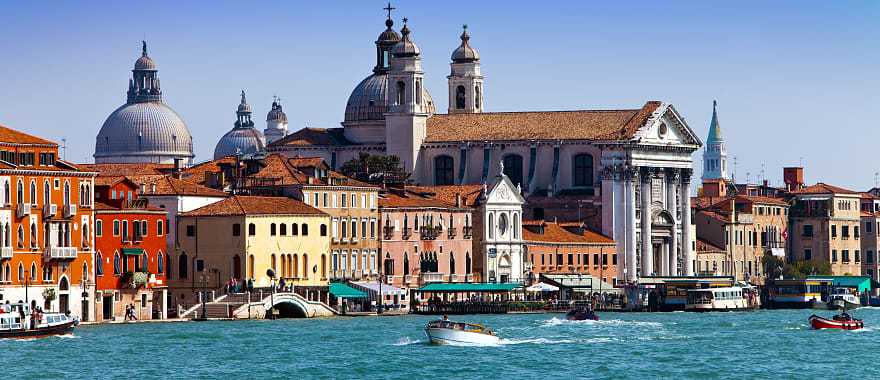 Grand Venice canal in Italy