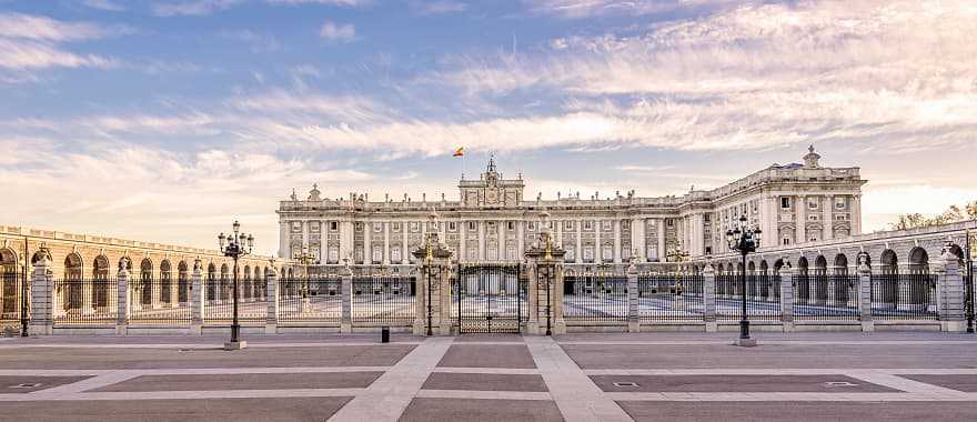 The Royal Palace in Madrid, Spain