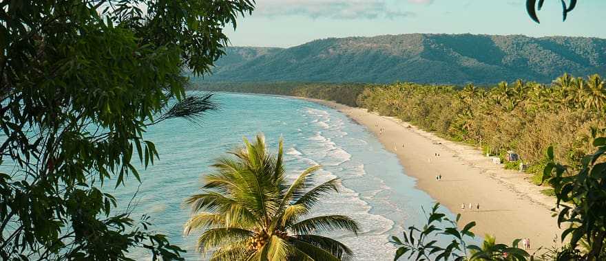 Four Mile Beach in Port Douglas, Australia.