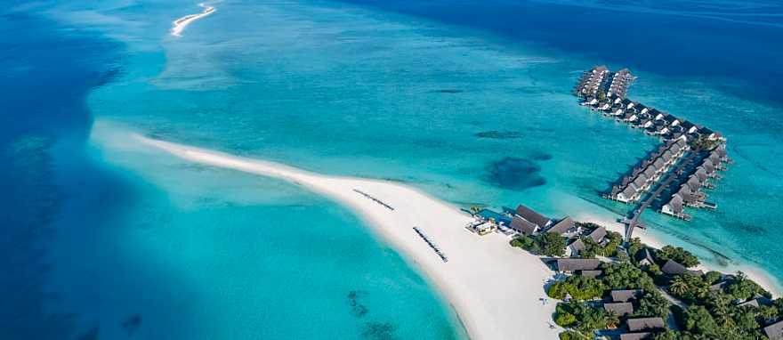 Aerial view of the Four Seasons at Landaa Giraavaru in the Maldives. Photo courtesy of Markus Gortz / Four Seasons Aerial view of the Four Seasons at Landaa Giraavaru in the Maldives. Photo courtesy of Markus Gortz / Four Seasons