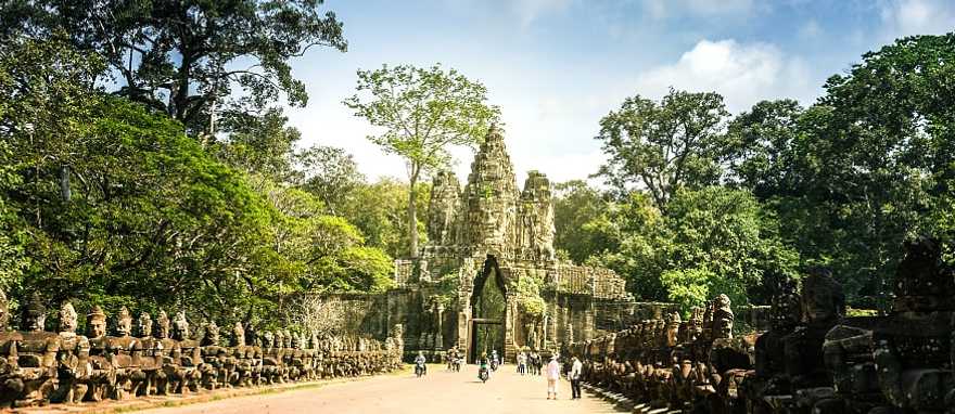 Bayon temple in Siem Reap, Camboadia